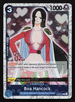 Boa Hancock (Jolly Roger Foil) ST03-013 Premium Booster -The Best- One Piece - Image 1