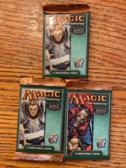 Seventh Edition MTG Booster Pack x (3) Factory Sealed (RG) 040525.08 4RCards - Image 1