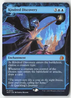 MTG - Kindred Discovery M Wilds of Eldraine: Enchanting Tales 22 LP-NM - Image 1