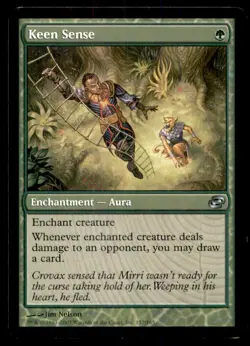 MTG Keen Sense LP Light Play Planar Chaos [4346] - Image 1