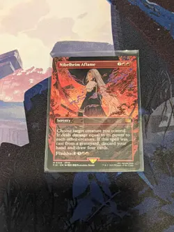 Nibelheim Aflame #0339 (Borderless) Unplayed NM MTG Final Fantasy - Image 1