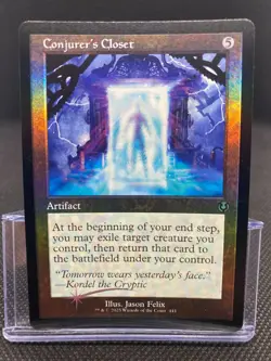 MTG Conjurer's Closet - Innistrad Remastered NM/Foil Retro Frame English - Image 1