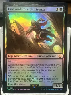 Ezio Auditore da Firenze - Foil - Assassin's Creed - MTG 💀 - Image 1