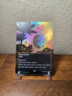 Lotus Field (0068) (Borderless) MTG Edge of Eternities: Stellar Sights Foil - Image 1