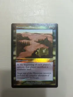 MTG Magic the Gathering Destructive Flow Planeshift FOIL Never Played - Image 1