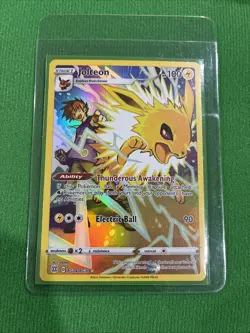 Pokemon TCG Jolteon TG04/TG30 Holo Rare Trainer Gallery Brilliant Stars - Image 1