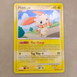 Plusle Secret Wonders Pokemon 36/132 Diamond & Pearl Rare MP Moderately Played - Image 1