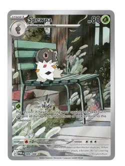 Spewpa 089/088 Holo Illustration Rare Perfect Order Pokemon Near Mint - Image 1