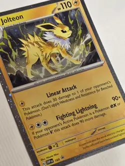 Jolteon (Cosmos Holo) 169 Holo Rare Scarlet & Violet Promo Pokemon Holo NM Promo - Image 5