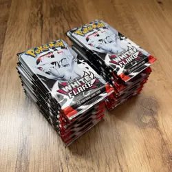 Pokemon White Flare 36 Packs Booster Box OPENED No Hits Holos Reverse Bulk A - Image 1