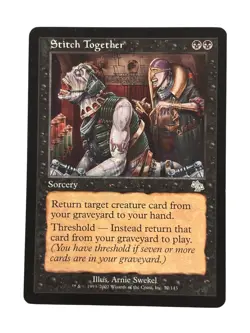 MTG Stitch Together LP Light Play Judgment [1973] - Image 1