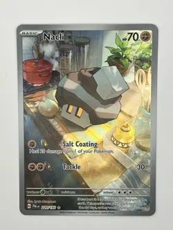 Pokemon Nacli 220/193 Sv02: Paldea Evolved Holo IR TCG - Image 1