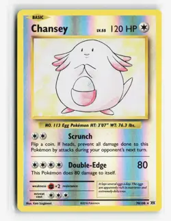 Chansey 70/108 XY Evolutions Pokemon TCG Holo Rare Near Mint NM - Image 1