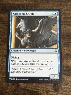 Aarakocra Sneak 054 Commander Legends Battle for Baldur's Gate CLB MTG S3689* - Image 1