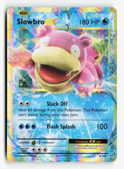 Slowbro EX 26/108 XY Evolutions Pokemon TCG Ultra Rare Near Mint NM - Image 1