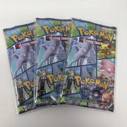 Lot of 3 Pokemon Go Booster Packs - Image 1