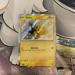 Shinx 135/091 - SV: Paldean Fates Shiny Rare - Pokemon TCG 2024 - NM - Image 3