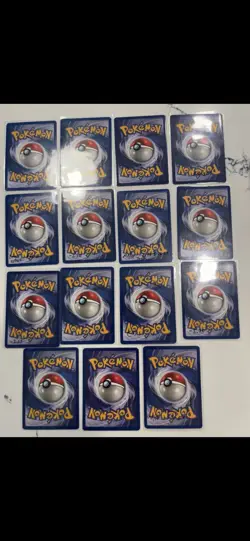 Pokemon TCG WOTC Vintage FOSSIL Complete Non Holo Set 16 - 62 Rares Gengar - Image 2