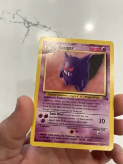 Pokemon TCG WOTC Vintage FOSSIL Complete Non Holo Set 16 - 62 Rares Gengar - Image 5