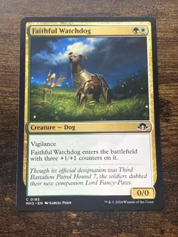 Faithful Watchdog 0185 Modern Horizons 3 MH3 MTG Magic The Gathering S1220* - Image 1