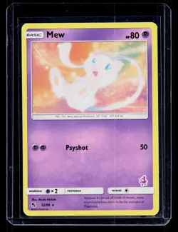 Pokemon tcg Battle Academy Mew (MewTwo Stamp) #32/68 - Image 1
