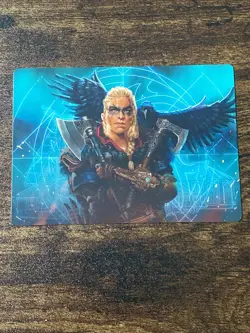 Eivor, Wolf-Kissed 17/20 Art Series Universes Beyond Assassin’s Creed MTG S2068* - Image 1