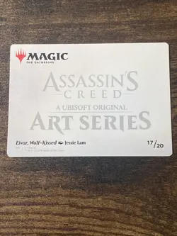 Eivor, Wolf-Kissed 17/20 Art Series Universes Beyond Assassin’s Creed MTG S2068* - Image 2