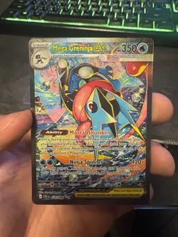 Pokemon Chaos Rising Mega Greninja ex SIR - 116/086 - Pack Fresh (Read Desc.) - Image 1