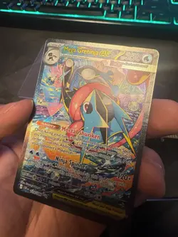 Pokemon Chaos Rising Mega Greninja ex SIR - 116/086 - Pack Fresh (Read Desc.) - Image 2