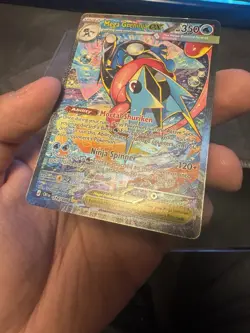 Pokemon Chaos Rising Mega Greninja ex SIR - 116/086 - Pack Fresh (Read Desc.) - Image 3
