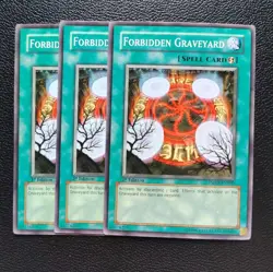 Yu-Gi-Oh - Forbidden Graveyard 3X - Full Playset - Image 1