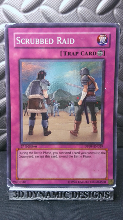 | Yugioh Scrubbed Raid DP09-EN029 1st Super Rare Duelist Pack 9 Yusei 2 HP 🔥 | - Image 1