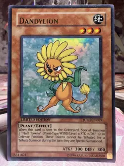 Dandylion JUMP-EN029 Ultra Rare Limited Shonen Jump Edition - NM - YuGiOh! - Image 1