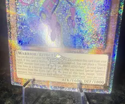 Yugioh Vision HERO Faris RA01-EN004 Quarter Century Secret Rare 1st Ed NM - Image 2