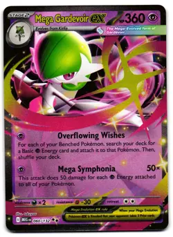 Mega Gardevoir ex 060/132 - Mega Evolution Double Rare Pokemon TCG - NM Card - Image 1