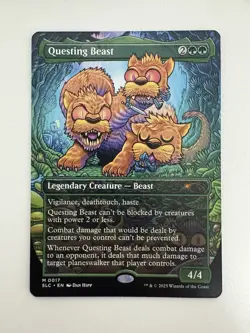 Questing Beast Borderless Secret Lair MTG Magic the Gathering Card NM Mint SLC - Image 1