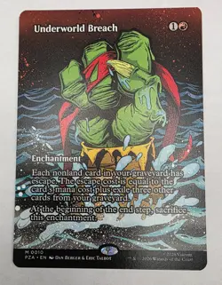 Underworld Breach (Borderless) TMNT Regular MTG Magic PZA 0010 NM Never Played - Image 1