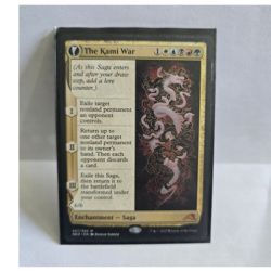 The Kami War - Kamigawa Neon Dynasty - Mythic White Blue Black Saga - MTG - Image 1