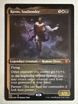 MTG / Ravos, Soultender / CMR / #533 / FOIL ETCHED / Mythic / NM - Image 1