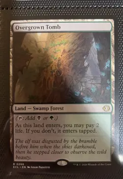 MTG Overgrown Tomb - Lorwyn Eclipsed LP - Image 1