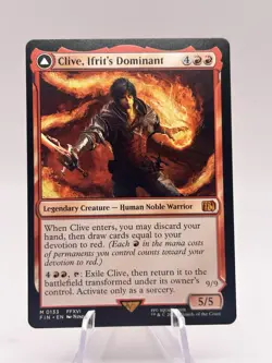 Clive, Ifrit's Dominant 0133 Final Fantasy FIN MTG NM - Image 1