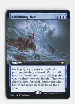 Consuming Tide (Extended Art) 357 Innistrad: Crimson Vow MTG NM - Image 1