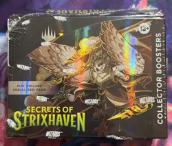 New Sealed MTG Magic The Gathering Secrets Of Strixhaven Collector Booster Box - Image 1