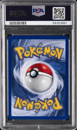 1999 POKEMON BASE SET 1ST EDITION #10 MEWTWO-HOLO PSA 8 - Image 2
