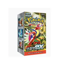 Pokemon Scarlet EX Enhanced Expansion Booster Box Korean - Image 1