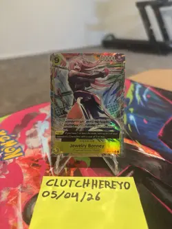 Bandai Jewelry Bonney OP13-108 SR Alternate Art Foil Carrying on His Will - Image 1
