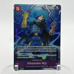 One Piece Vinsmoke Niji OP06-065 Full Art R Foil - Premium Booster NM ENGLISH - Image 1