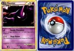 Pokemon Card - Haunter 35/102 HGSS Triumphant Uncommon Lightly Played - Image 3