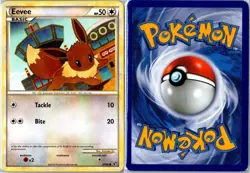 Pokemon Card - Eevee 47/90 HGSS Undaunted Common Lightly Played - Image 3