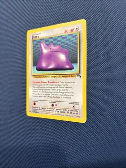Pokemon TCG Ditto 18/62 Fossil Unlimited Non-Holo Card - Image 2